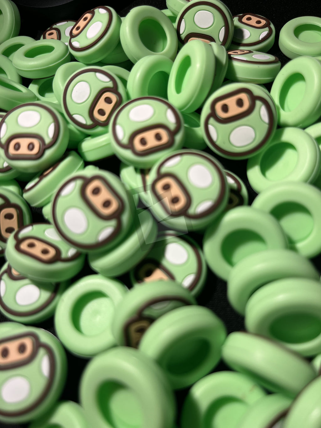 Mario Green Mushroom Thumb Grip Caps