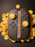 Mario Question Block Thumb Grip Caps