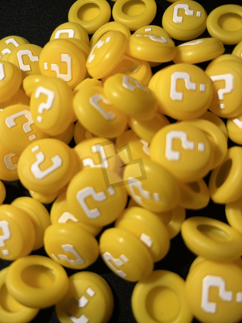 Mario Question Block Thumb Grip Caps