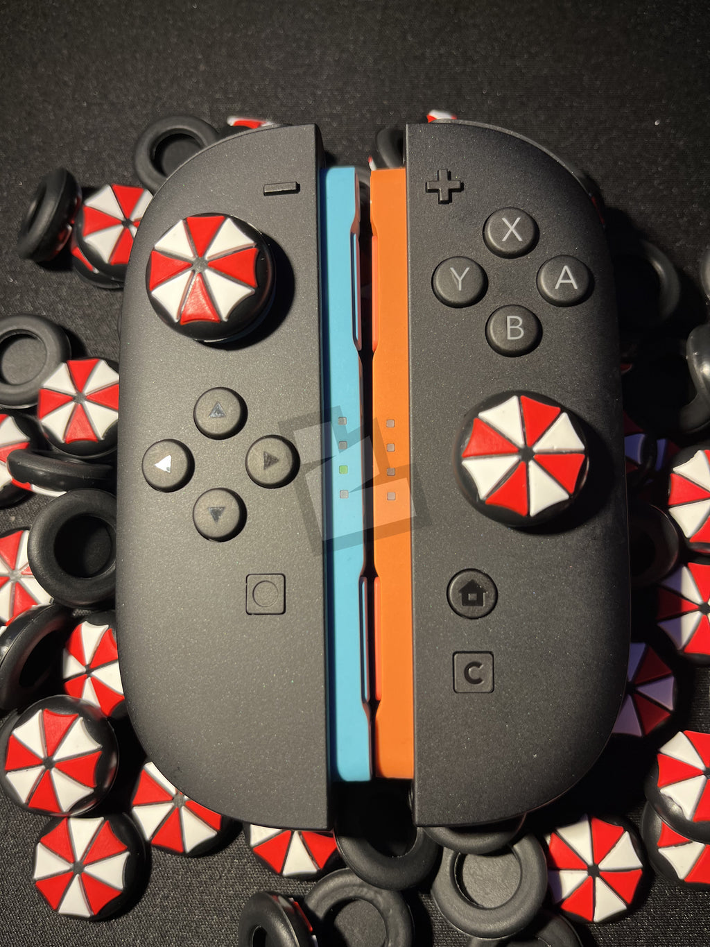 Resident Evil Logo Thumb Grip Caps