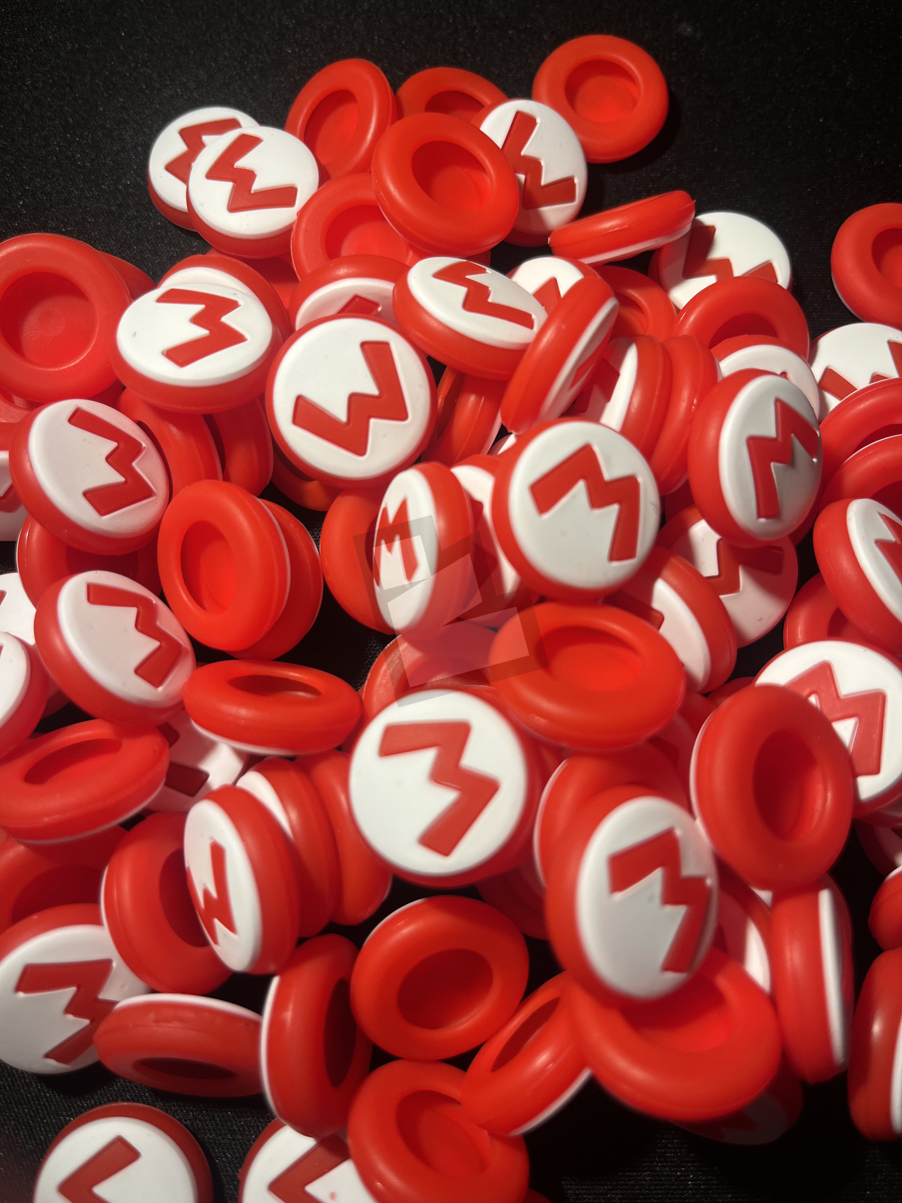 Mario “M” Logo Thumb Grip Caps