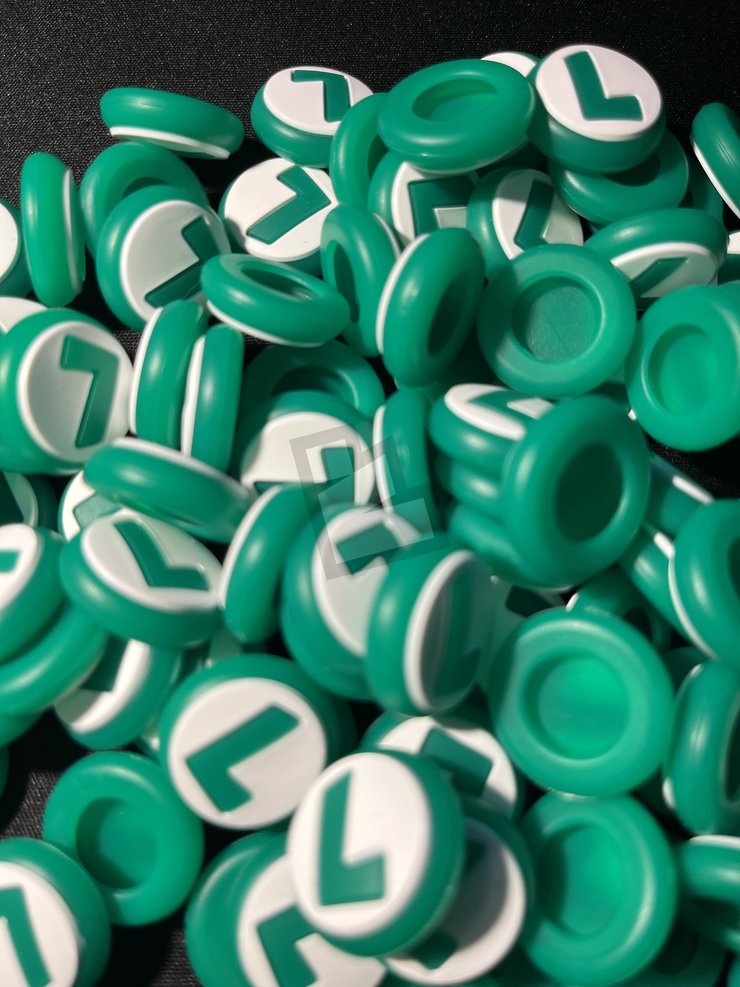 Luigi “L” Logo Thumb Grip Caps