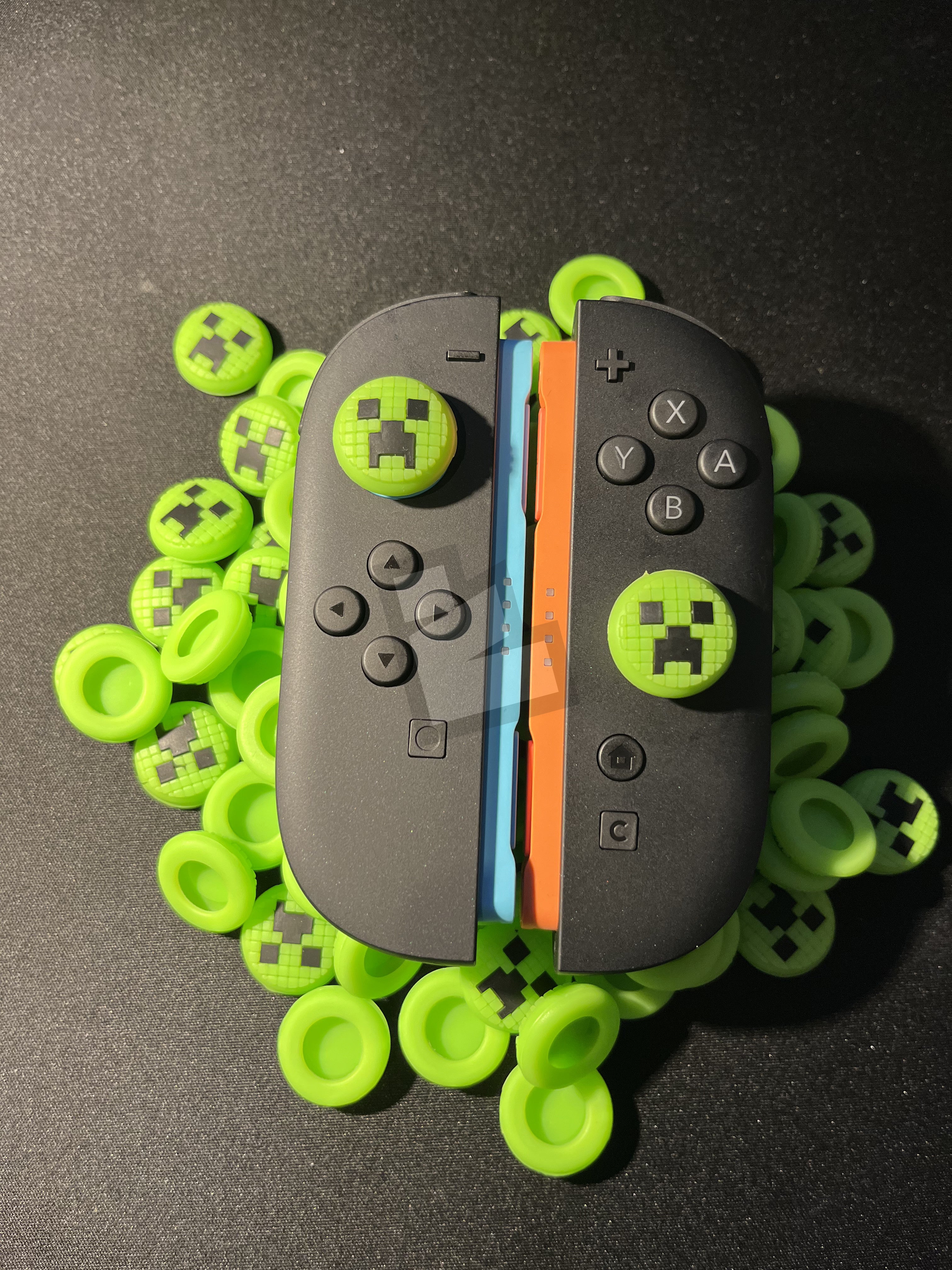 Minecraft Creeper Thumb Grip Caps