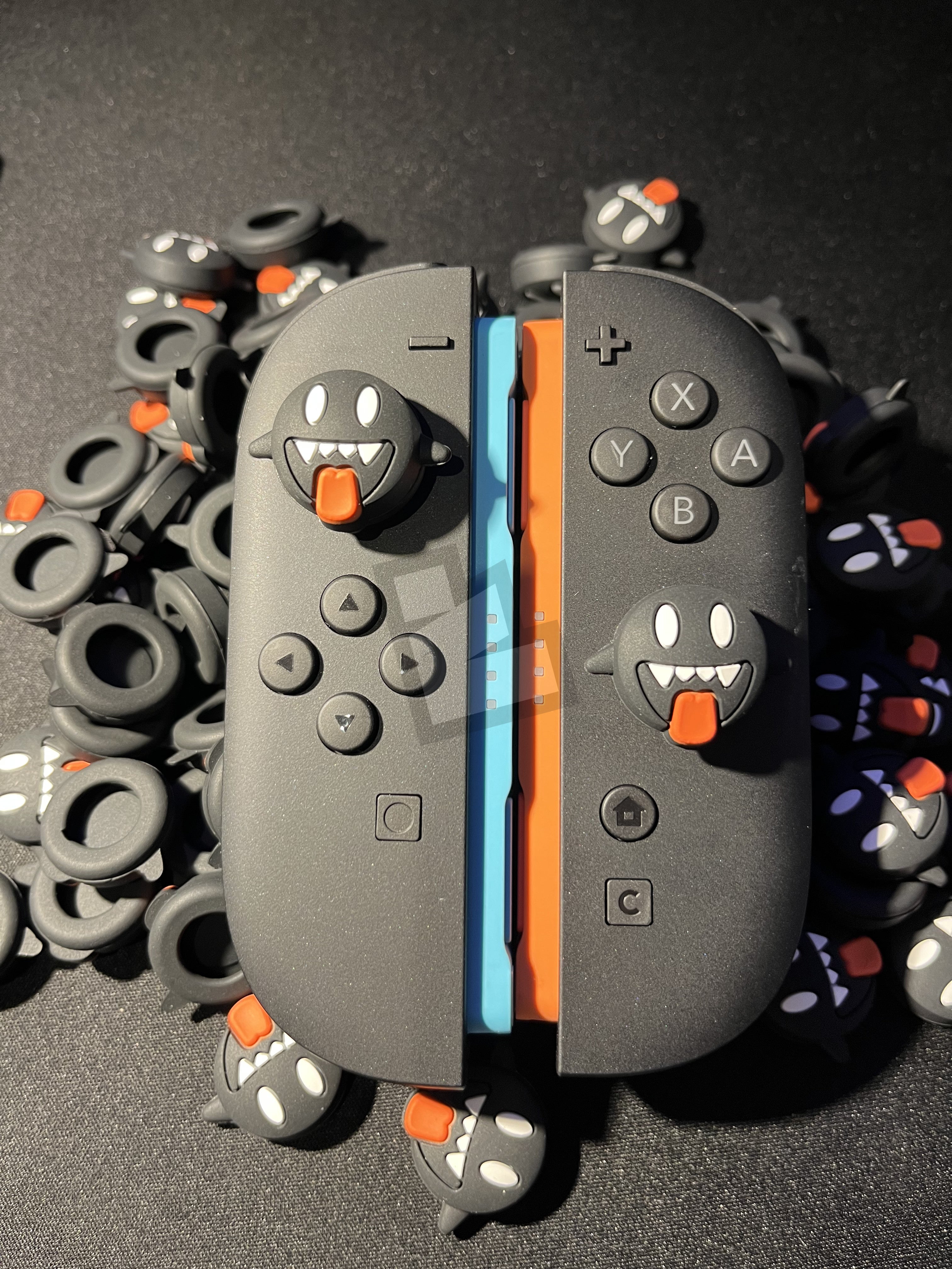 Mario Bomb Boo Thumb Grip Caps
